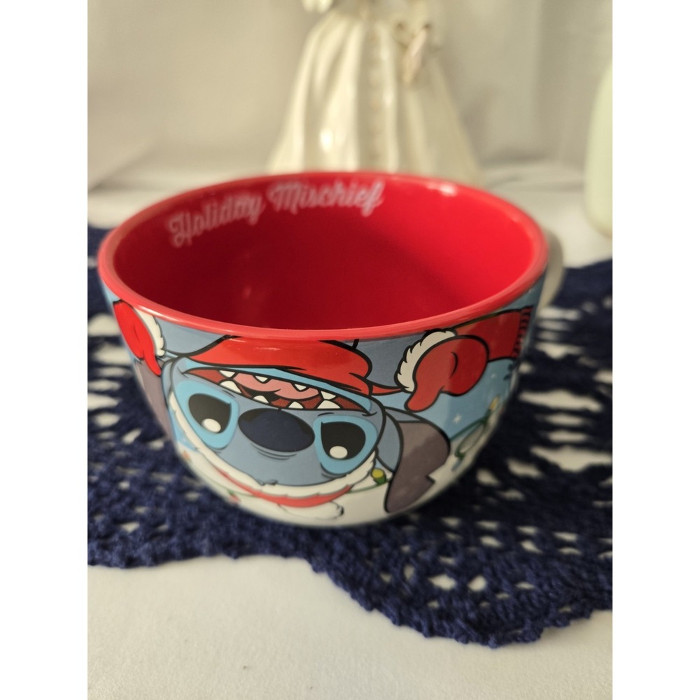 Disney's Lilo &  Stitch Holiday Mischief‎ Christmas Oversized Mug 29oz